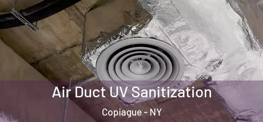  Air Duct UV Sanitization Copiague - NY