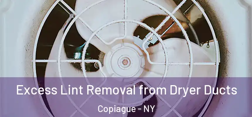Excess Lint Removal from Dryer Ducts Copiague - NY